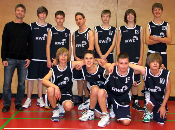Mannschaftsfoto der U16-Herrenmannschaft Saison 2010/2011