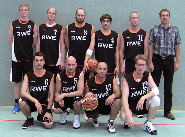 Mannschaftsfoto der 1.Herrenmannschaft Saison 2011/2012