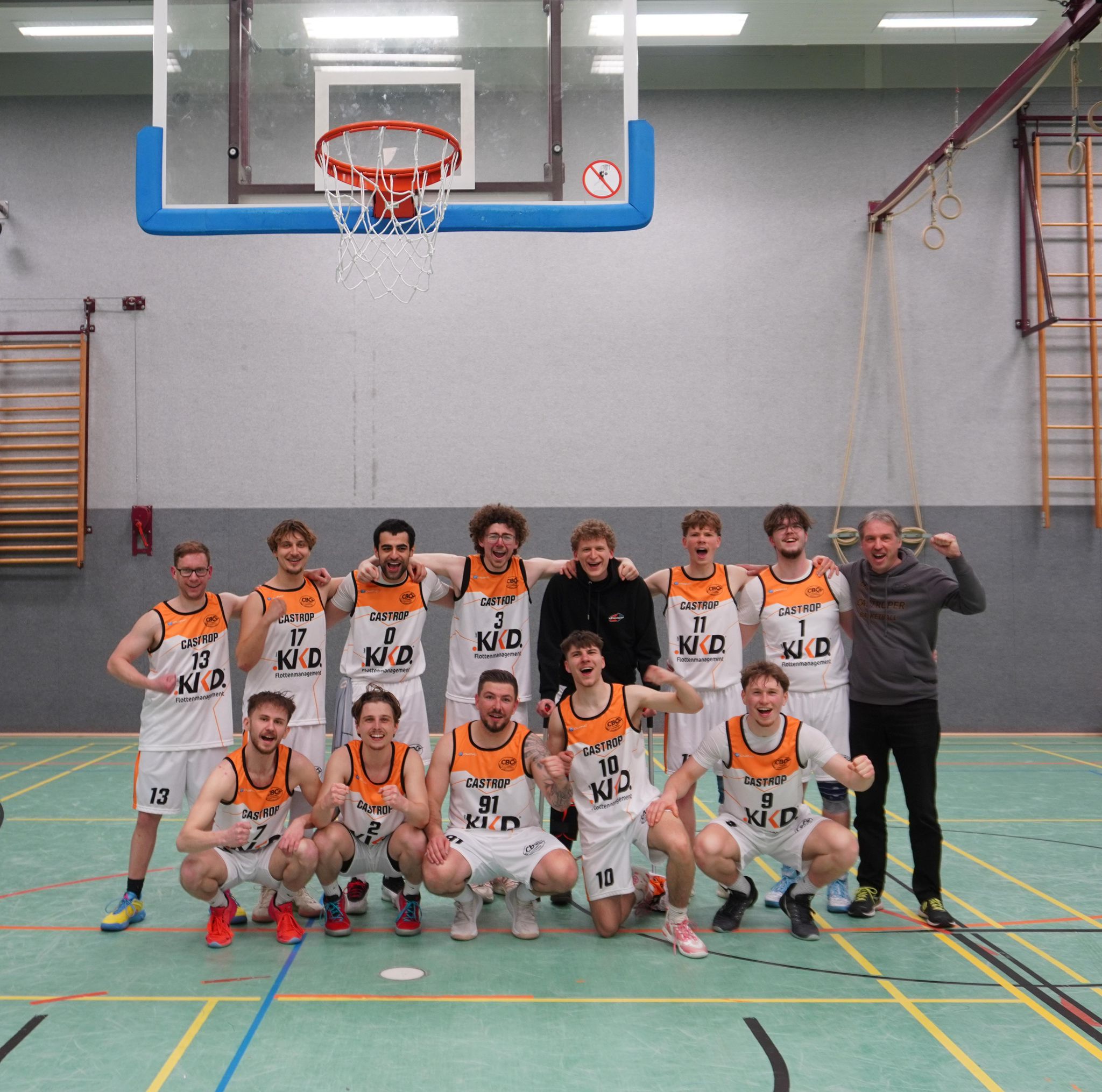 Teamfoto des Castroper Basketball Club